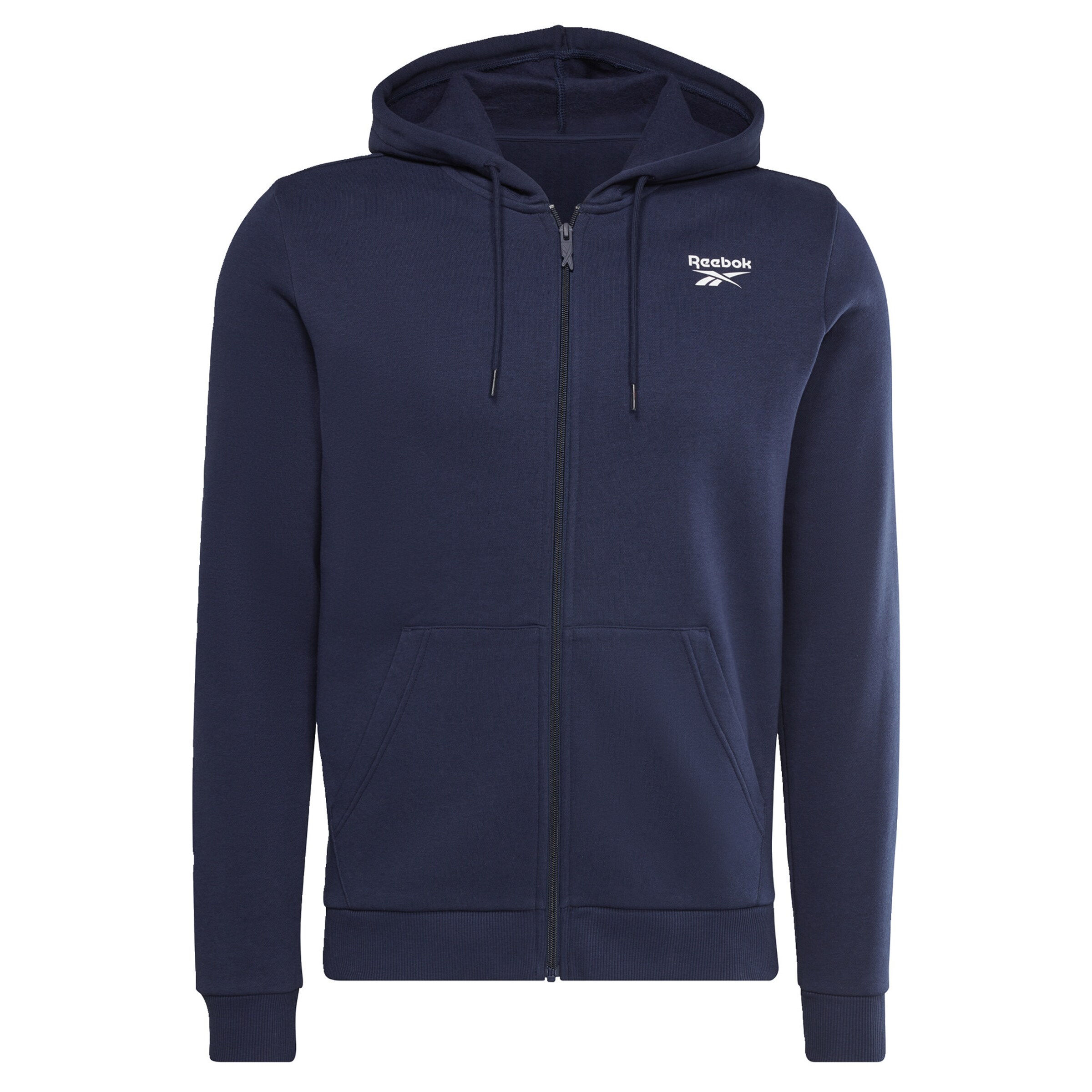 Männer Sportbekleidung Reebok Sport Sportsweatjacke in Dunkelblau - QG92893 Männer Sportbekleidung Reebok Sport Sportsweatjacke in Dunkelblau - QG92893