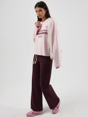 Maglia extra large di Busem in rosa
