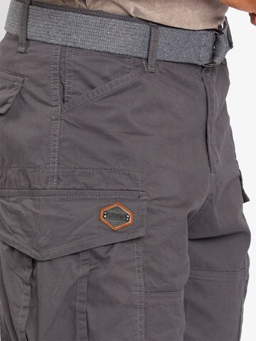 Alessandro Salvarini Regular Cargo Pants in Grey