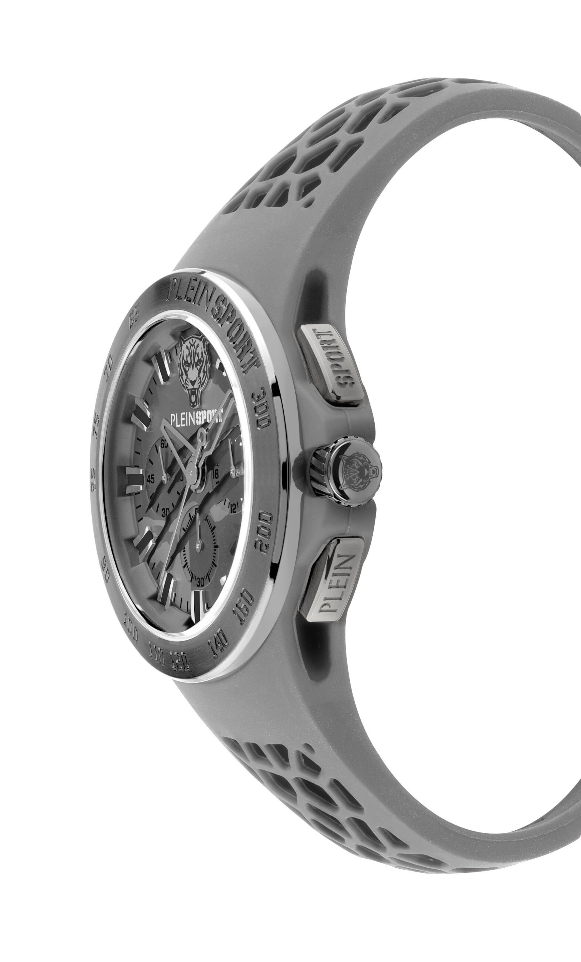 Orologio analogico 'THUNDERSTORM' di Plein Sport in grigio