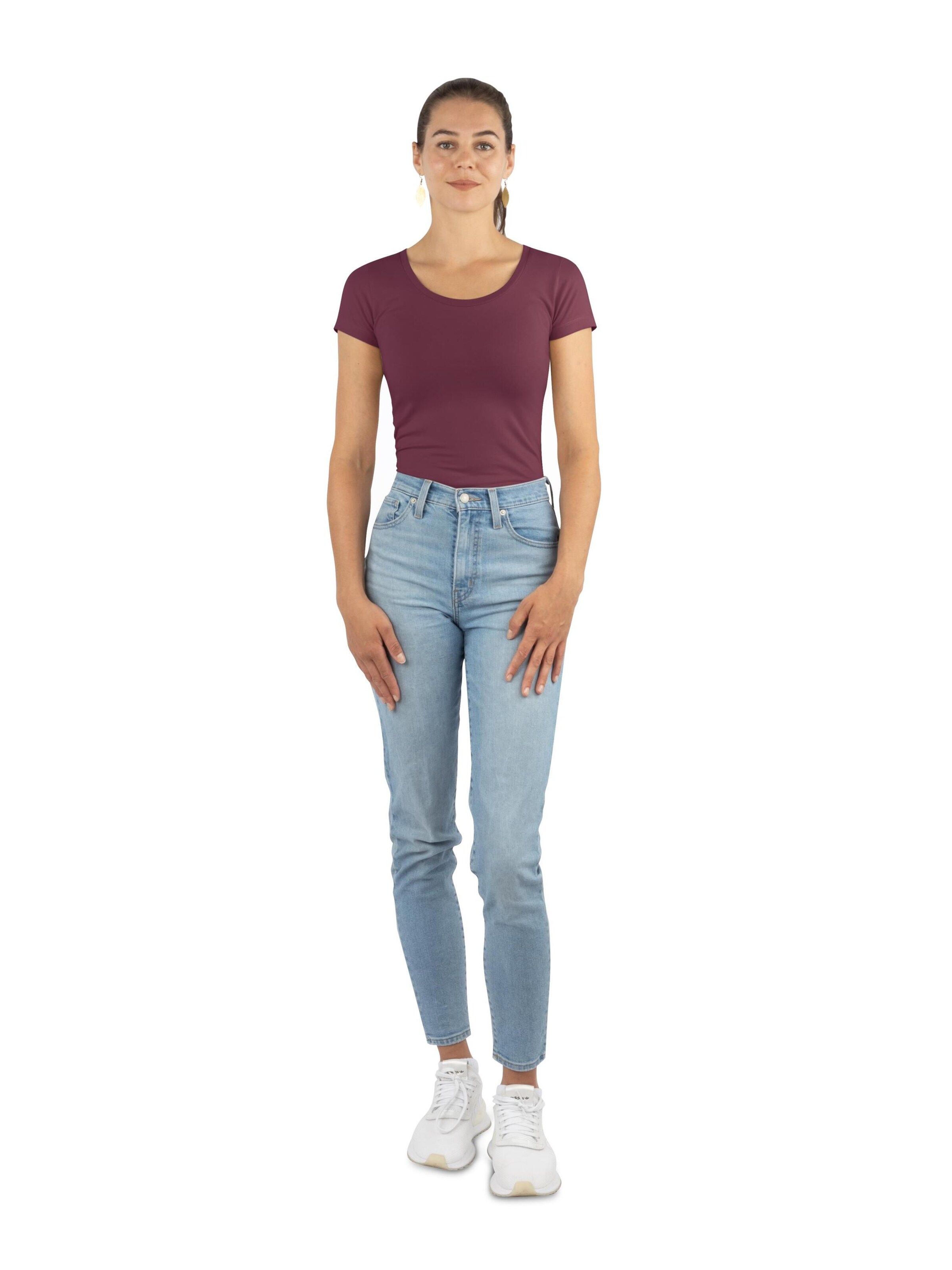 Janice Shirt 'Nysa' in Rood