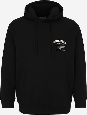 JACK & JONES Collegepaita 'JJJORMEADOWS' värissä musta: etupuoli