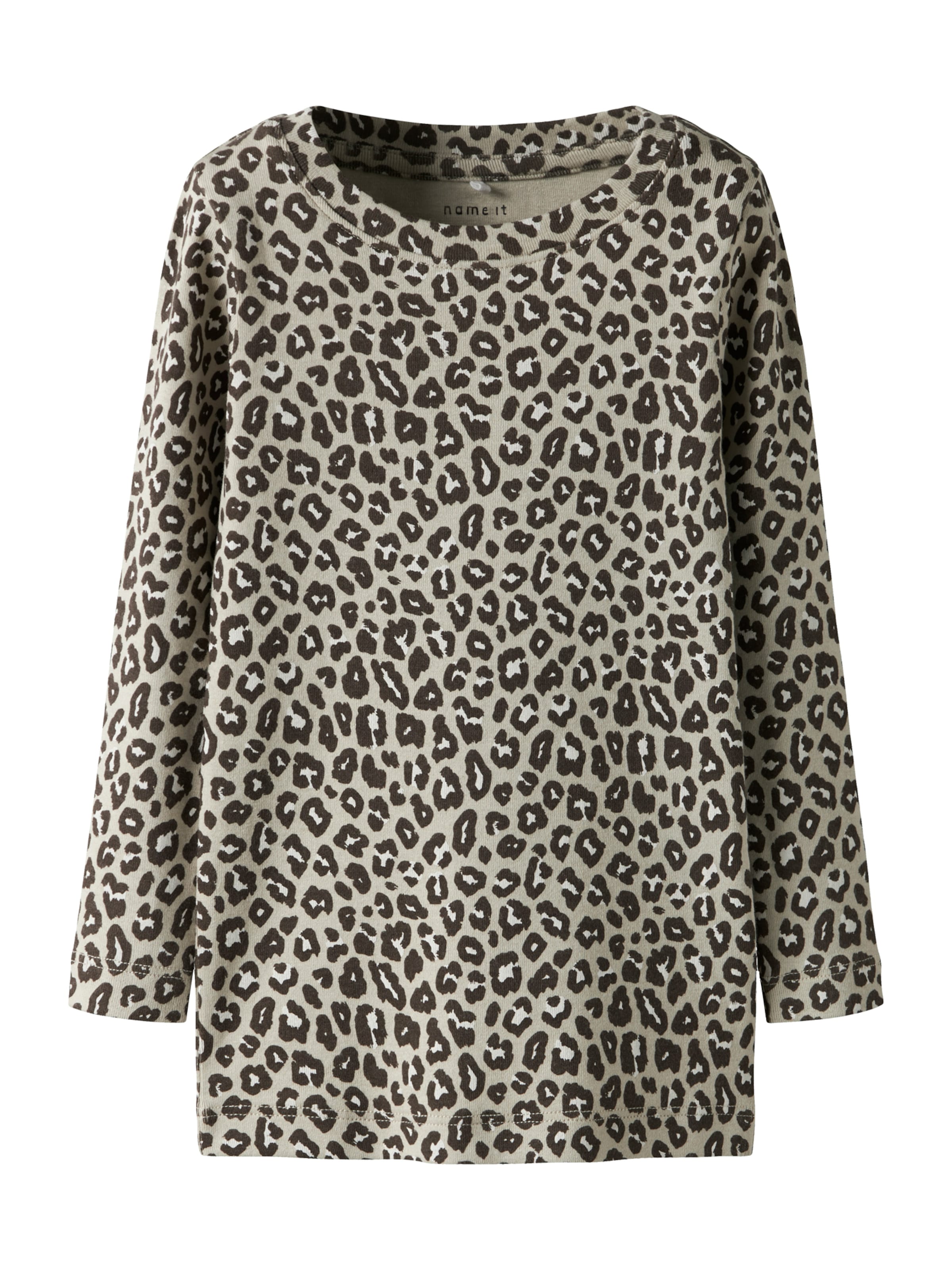 NAME IT Shirt 'NMFLEOANA' in Beige: voorkant