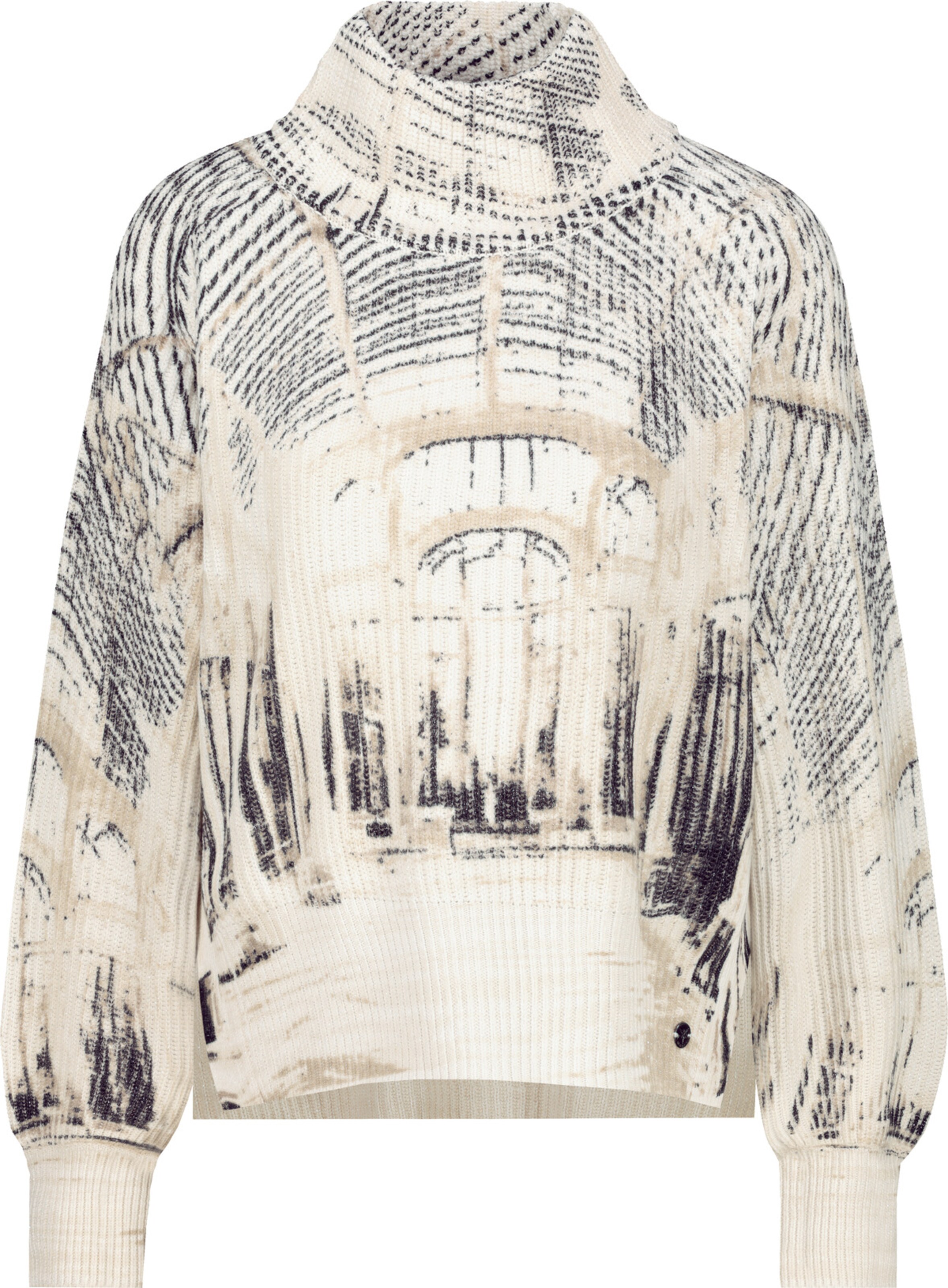 monari Pullover in Beige: Vorderseite