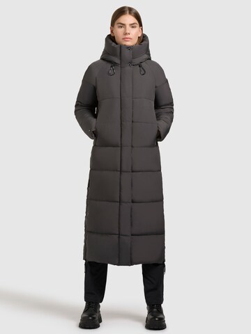 khujo - Sobretudo de inverno ' LAMBA ' em cinzento