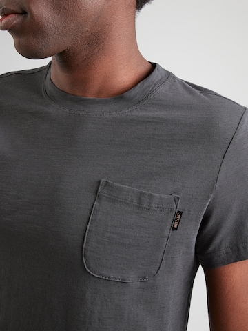 MUSTANG Shirt 'ALLEN' in Zwart