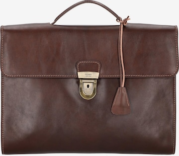 Picard Briefcase 'Toscana' in Brown: front