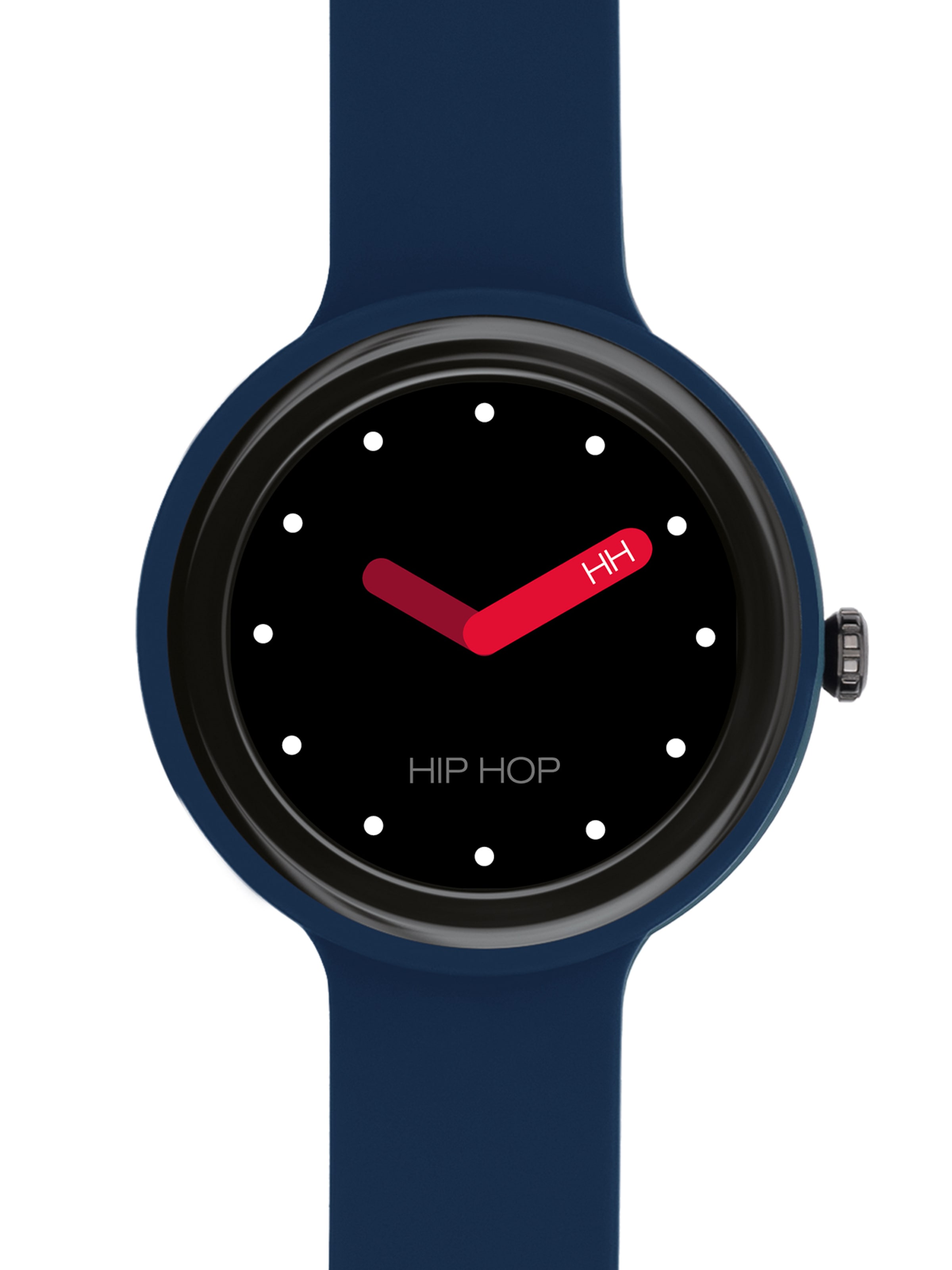 Orologio digitale di Hip Hop in blu