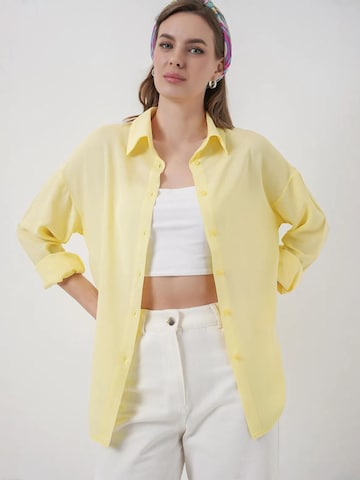 Bigdart Blouse in Geel