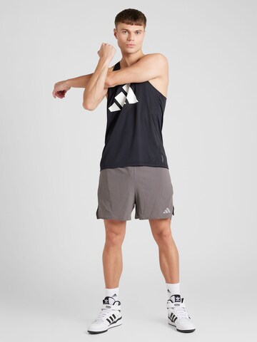 ADIDAS PERFORMANCE Функциональная футболка 'Run it' в Черный