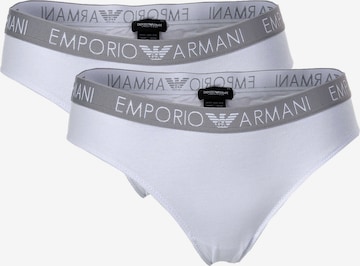 Emporio Armani Slip in Wit: voorkant