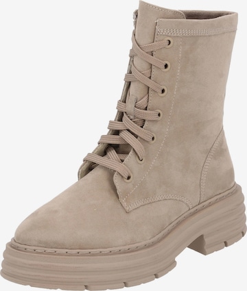 MARCO TOZZI Ankle Boots in Beige: front