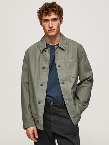 Pepe Jeans Between-Season Jacket ' CHANNING ' in Green: front