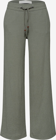 Street One Studio Loosefit Hose in Grün: Vorderseite