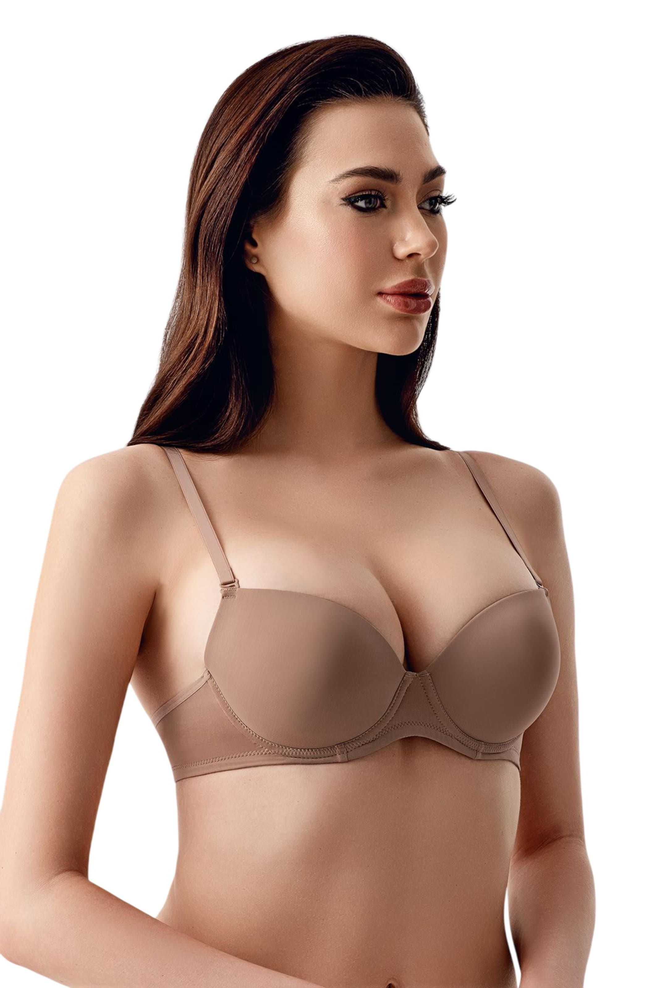 C&City Push-up BH in Beige