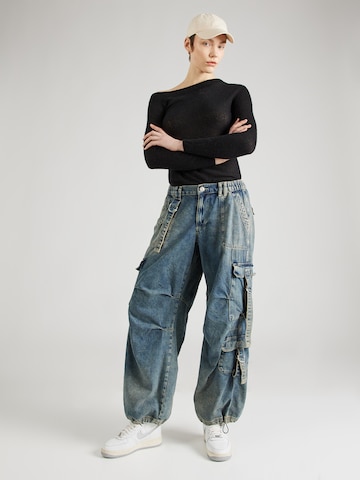 BDG Urban Outfitters Avar lõige Klapptaskutega teksapüksid, värv sinine