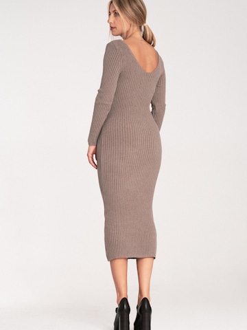 Robes en maille 'M1090' Figl en beige