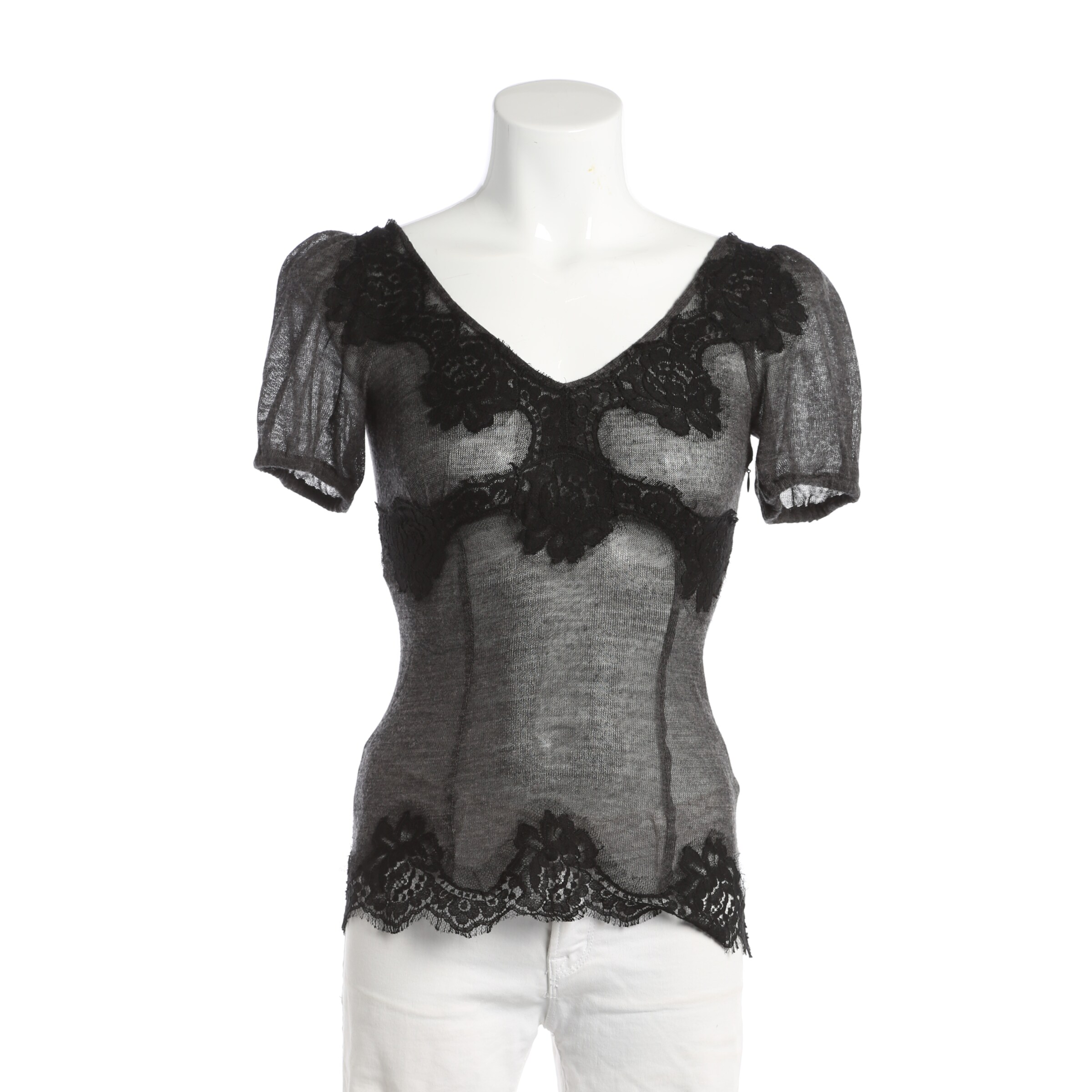 DOLCE & GABBANA Top & Shirt in XS in Grey, Item view