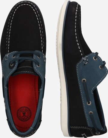 Barbour Moccasins 'Wake' in Blue