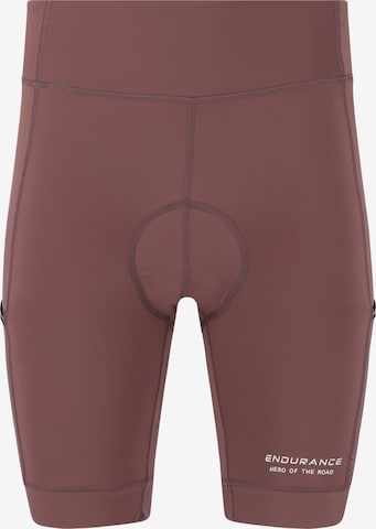 ENDURANCE Skinny Sportbroek 'Bray' in Lila: voorkant