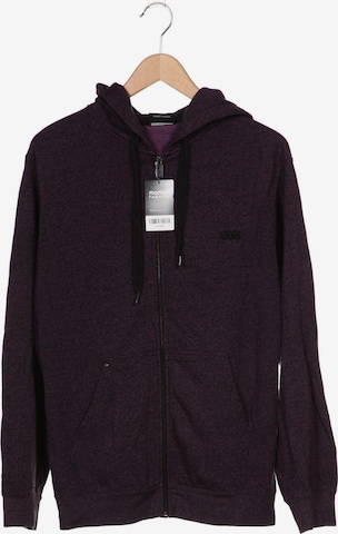 VANS Sweatshirt & Zip-Up Hoodie in S in Purple: front