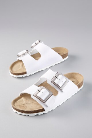 Aniston Mules in White