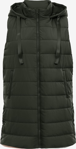 Gilet Imily Bela en vert : devant