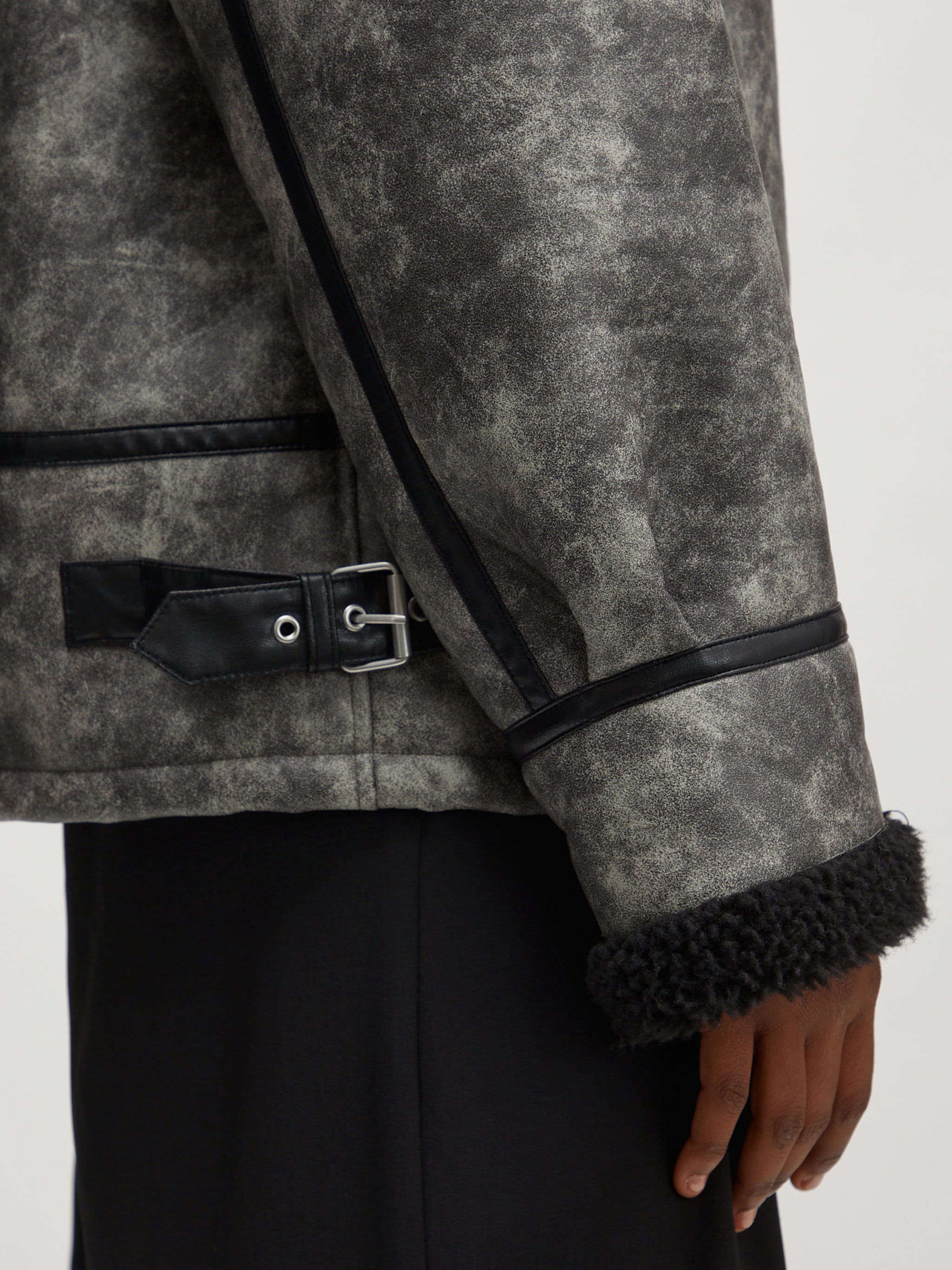 EDITED Produits Veste d’hiver 'Ivana' gris