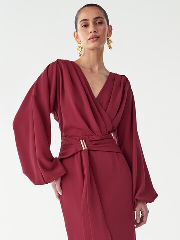 BWLDR - Vestido 'Meredi' en rojo