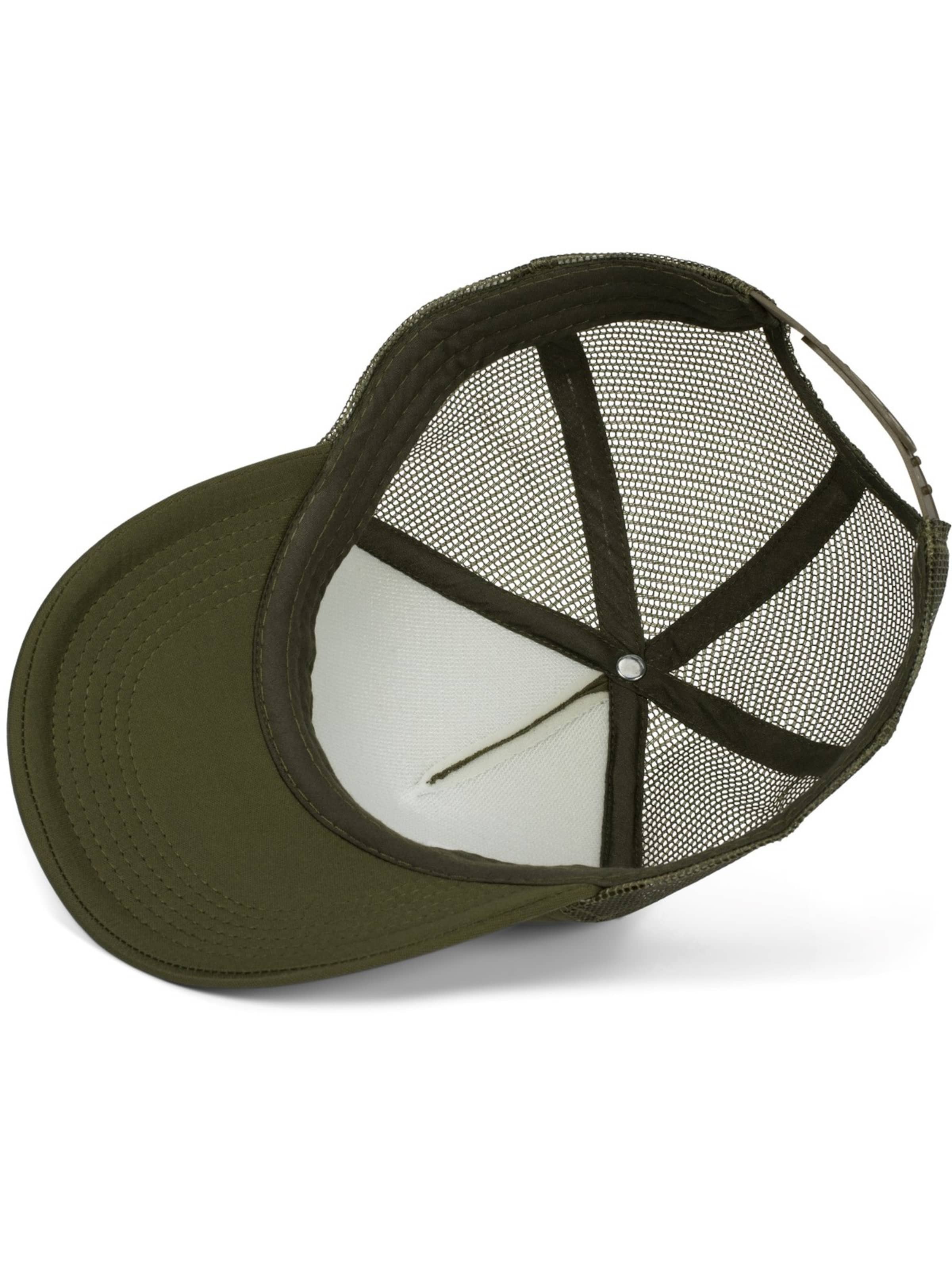 styleBREAKER Cap '5-Panel Mesh Cap' in Green