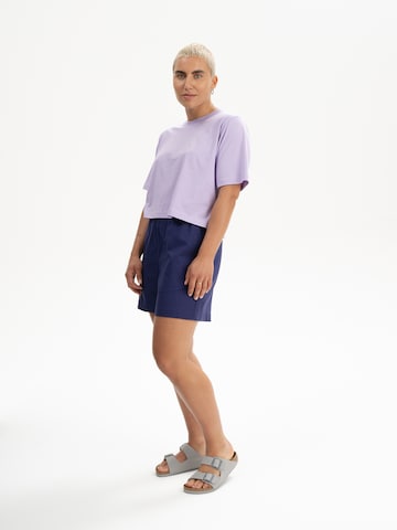 T-shirt 'DESNA' MELA en violet