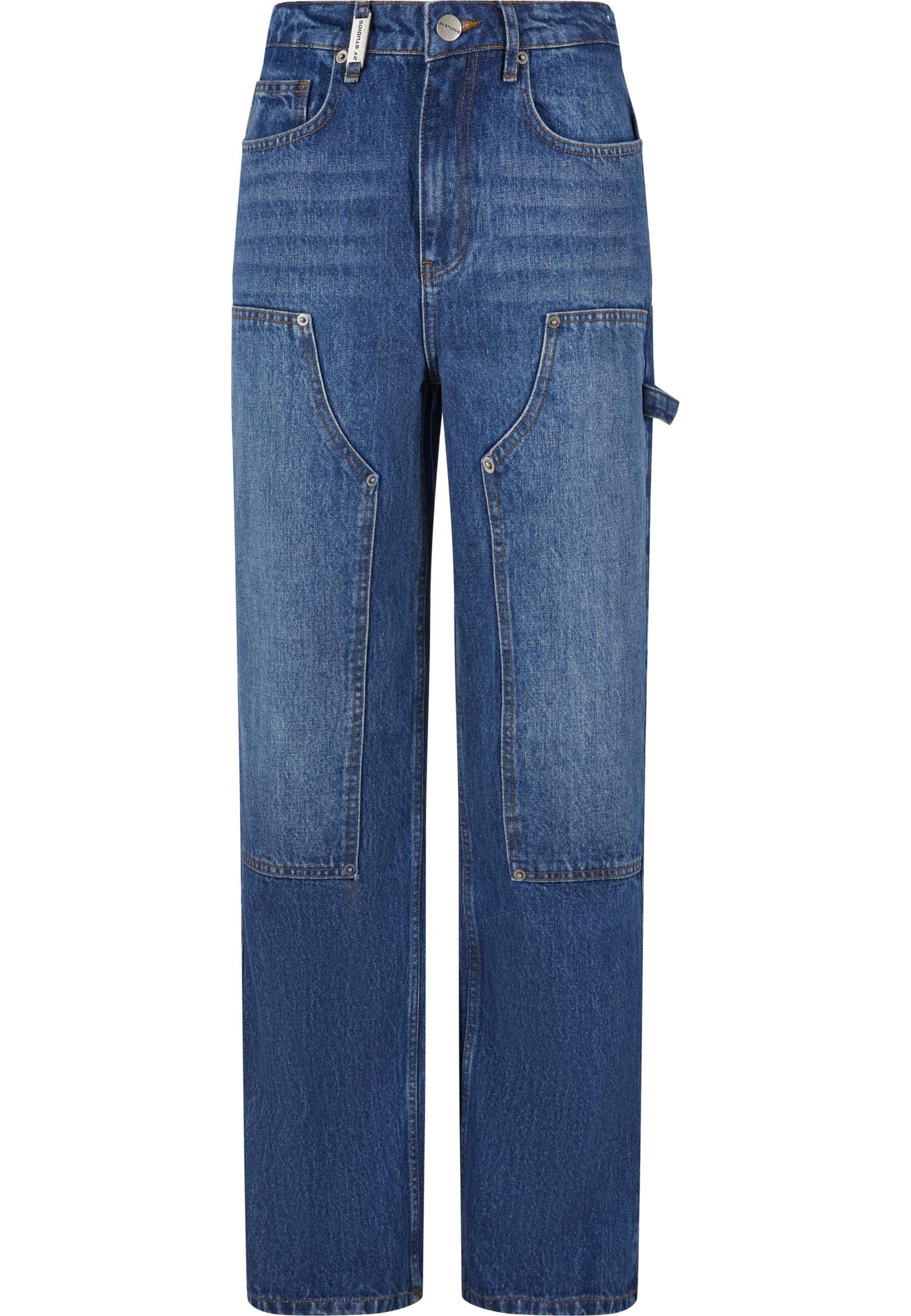 Loosefit Jeans 'Uma' di 2Y Studios in blu: frontale