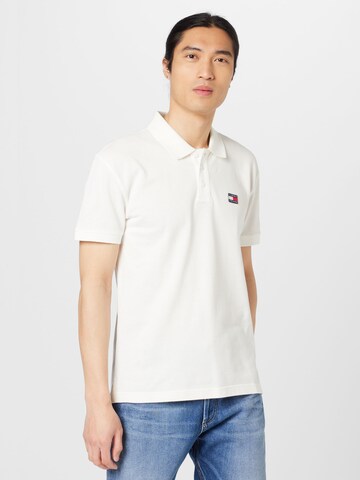 T-Shirt Tommy Jeans en blanc : devant