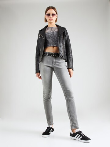 REPLAY Skinny Jeans 'NEW LUZ' in Grau