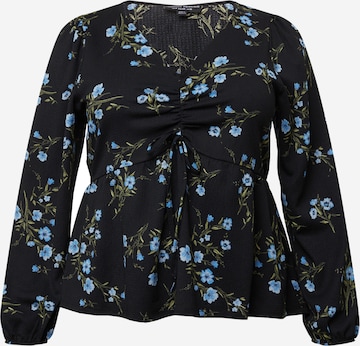 Dorothy Perkins Curve Shirt in Schwarz: predná strana