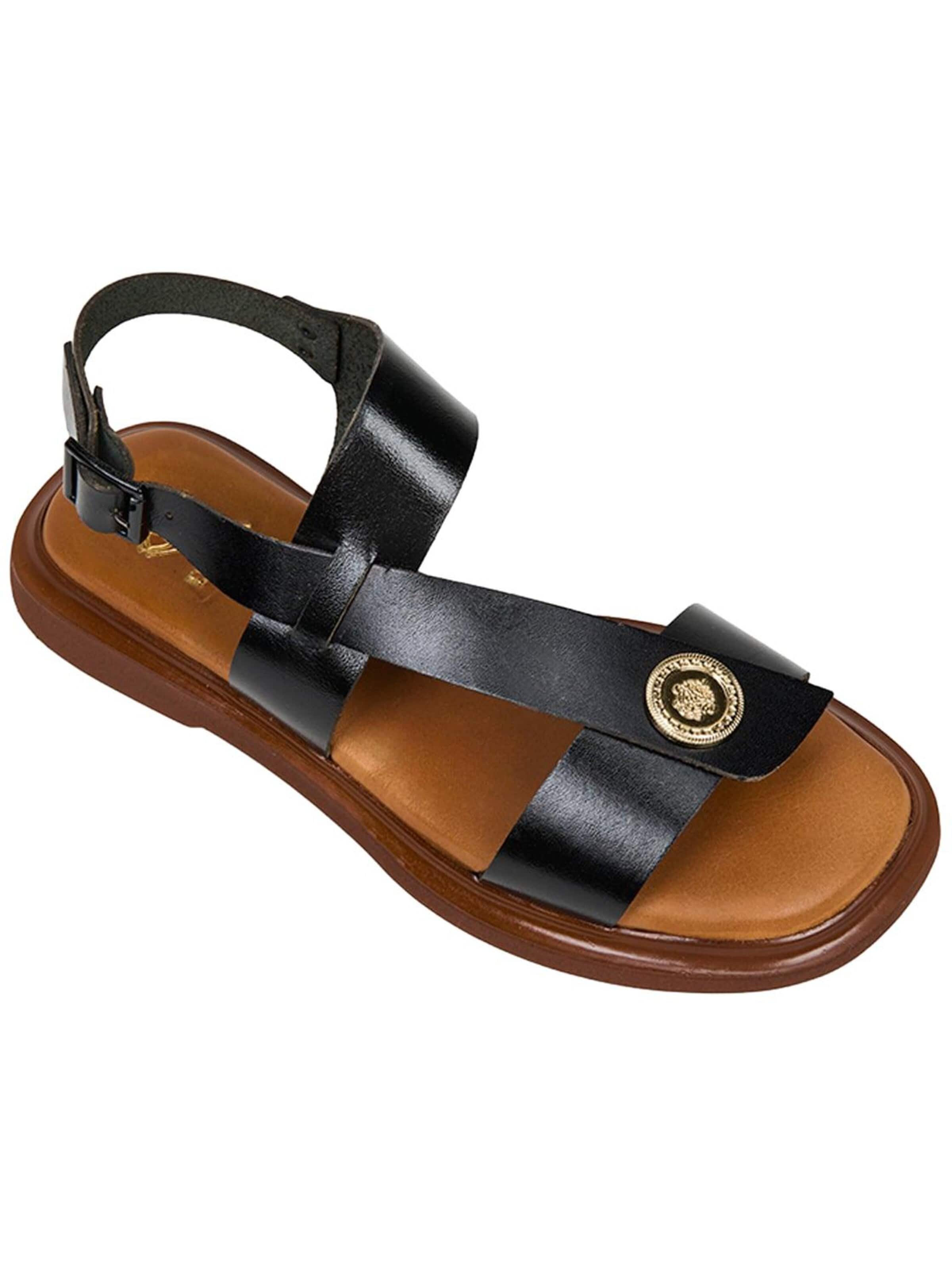 Sandales 'Sandalen' Desa en noir