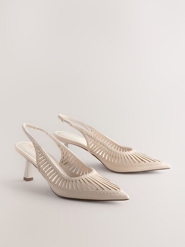 Décolleté sling 'Forever Comfort' di Next in bianco