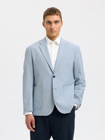 SELECTED HOMME Regular fit Blazer 'HYALE' in Blue: front