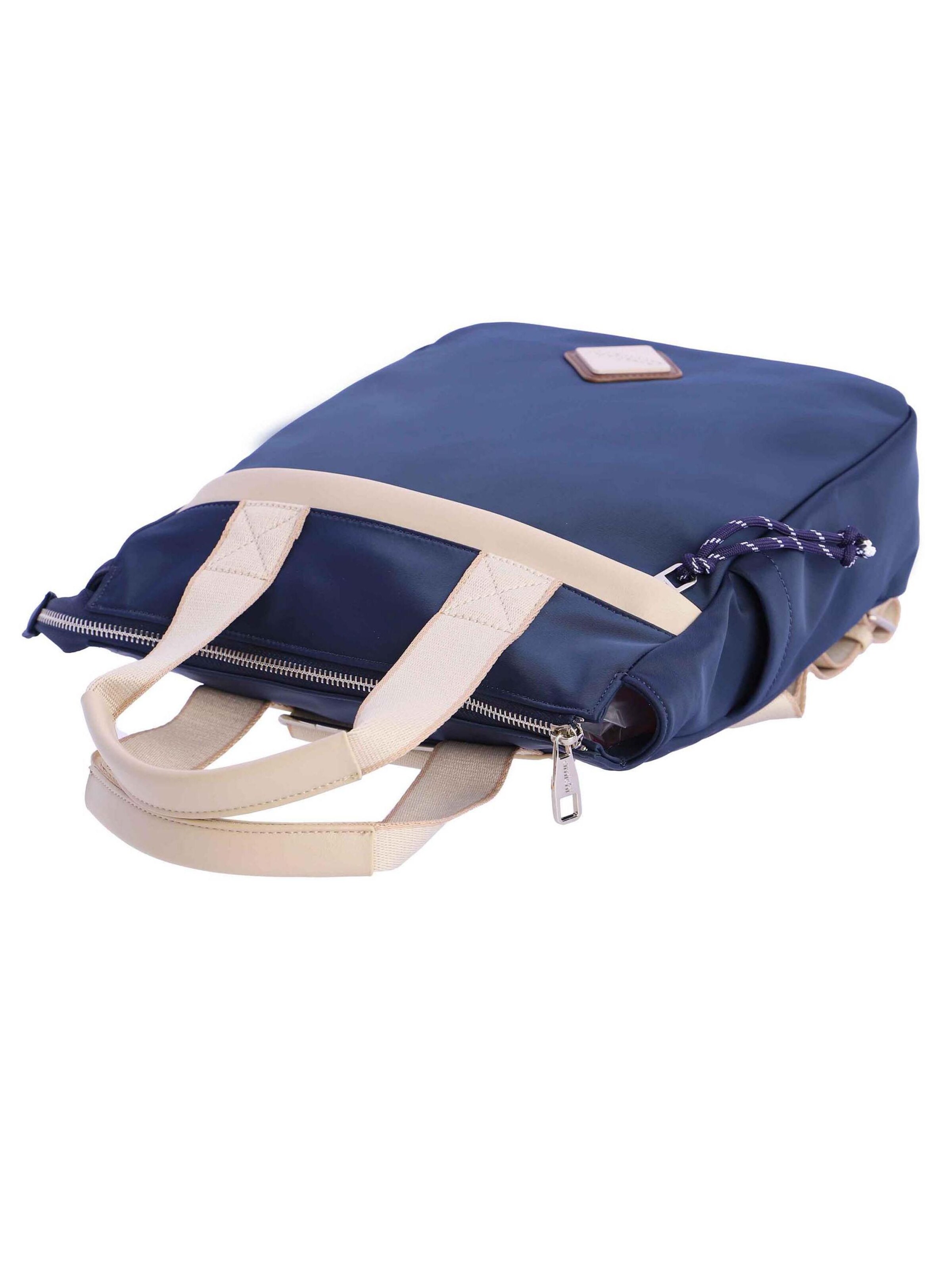 Amichi - Mochila 'Mochila para mujer Perla de nailon con cremallera' en azul