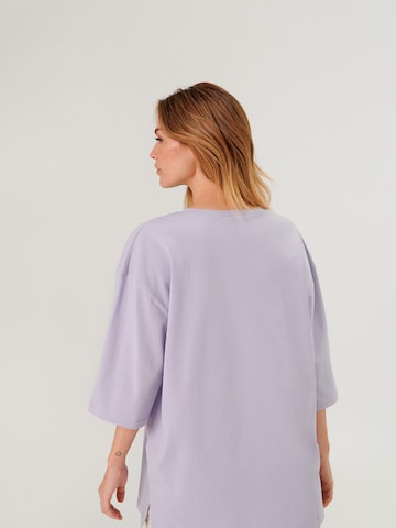 ABOUT YOU x Swalina&Linus - Camisa 'Selim' em roxo