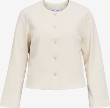 Blazer 'OBJLisa' di OBJECT in beige: frontale