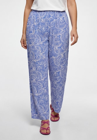 Loosefit Pantalon 'Retro' JEONA en bleu : devant