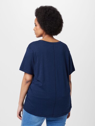 Maglietta di Esprit Curves in blu