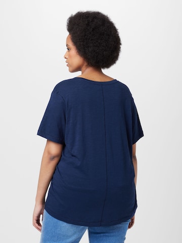 Esprit Curves قميص بلون أزرق