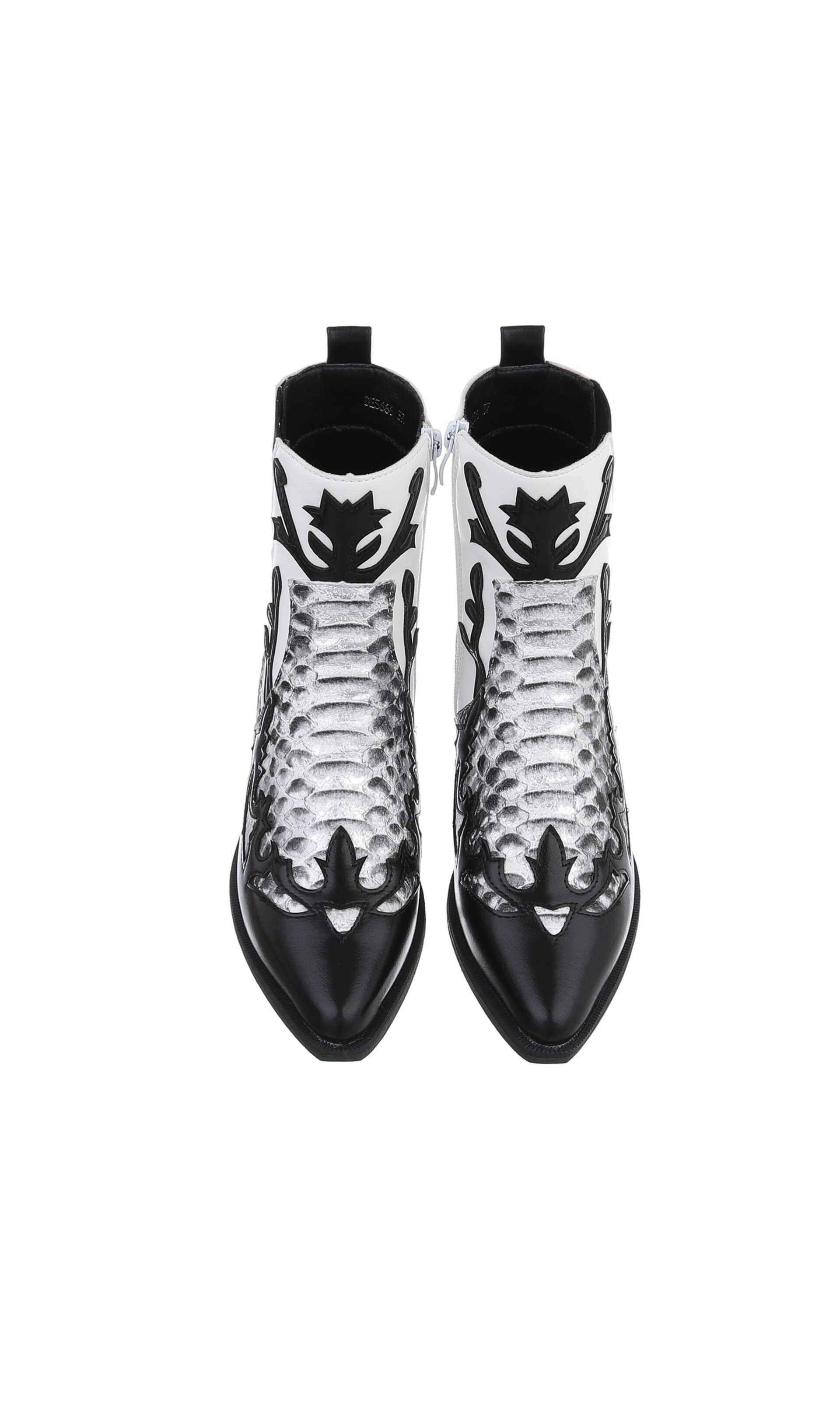 Ital-Design Stiefelette in Schwarz