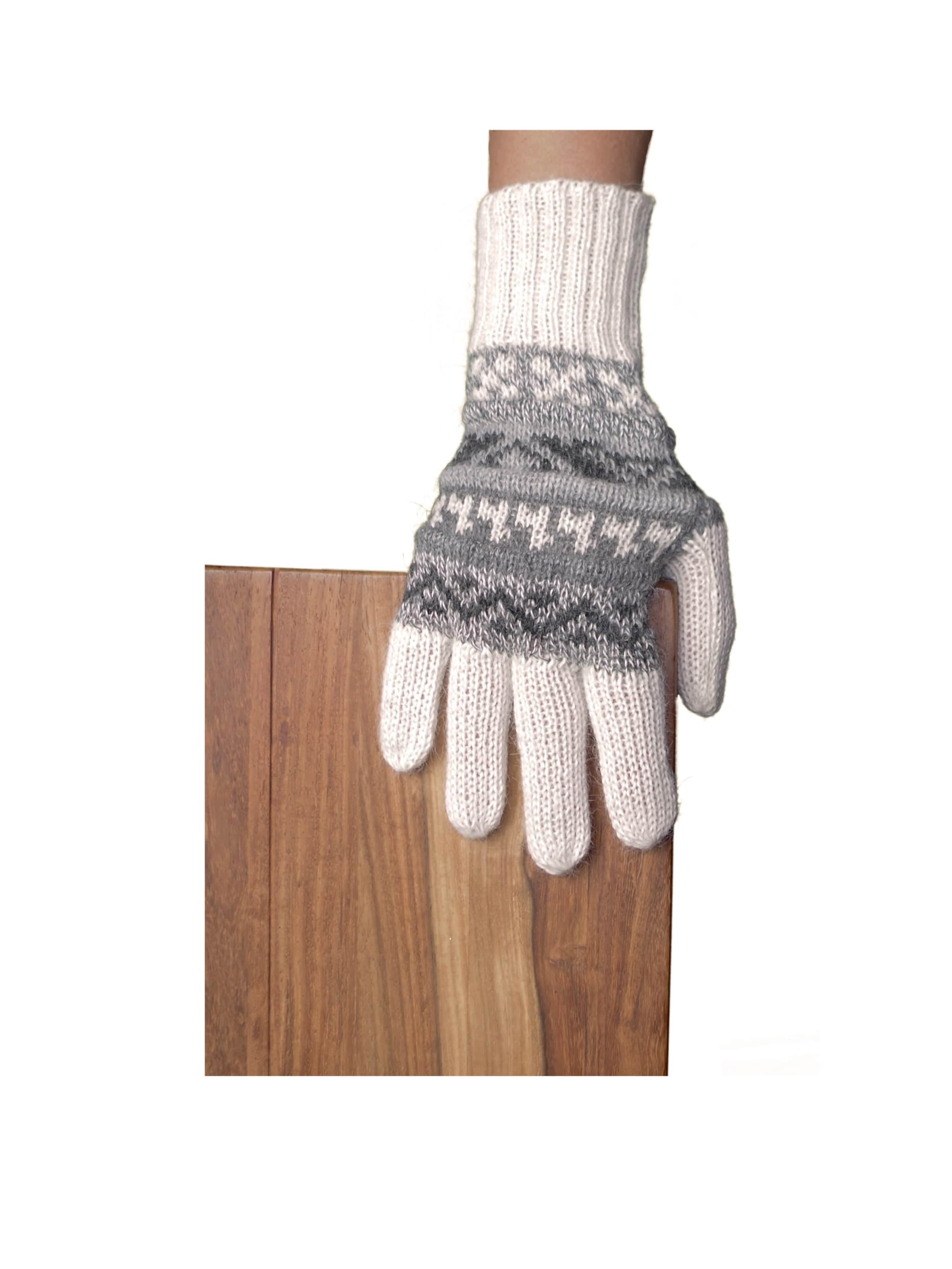 Posh Gear Vingerhandschoenen 'Guantilissi' in Wit