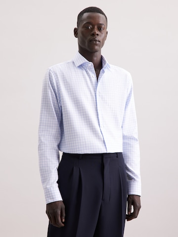 SEIDENSTICKER Regular fit Business shirt in Blue