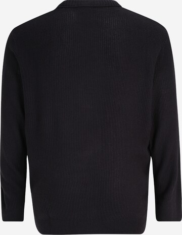 Jack & Jones Plus Sweater 'KYLE' in Blue