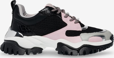 STEVE MADDEN Athletic Lace-Up Shoes 'Womens Trilling Pink / Blk Lace-Up Low-Profile Shoes' in 36 in Rose, Item view
