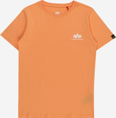 ALPHA INDUSTRIES T-shirt i orange / svart / vit, Produktvy